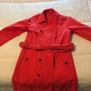 Calvin Klein Coral Trench Coat